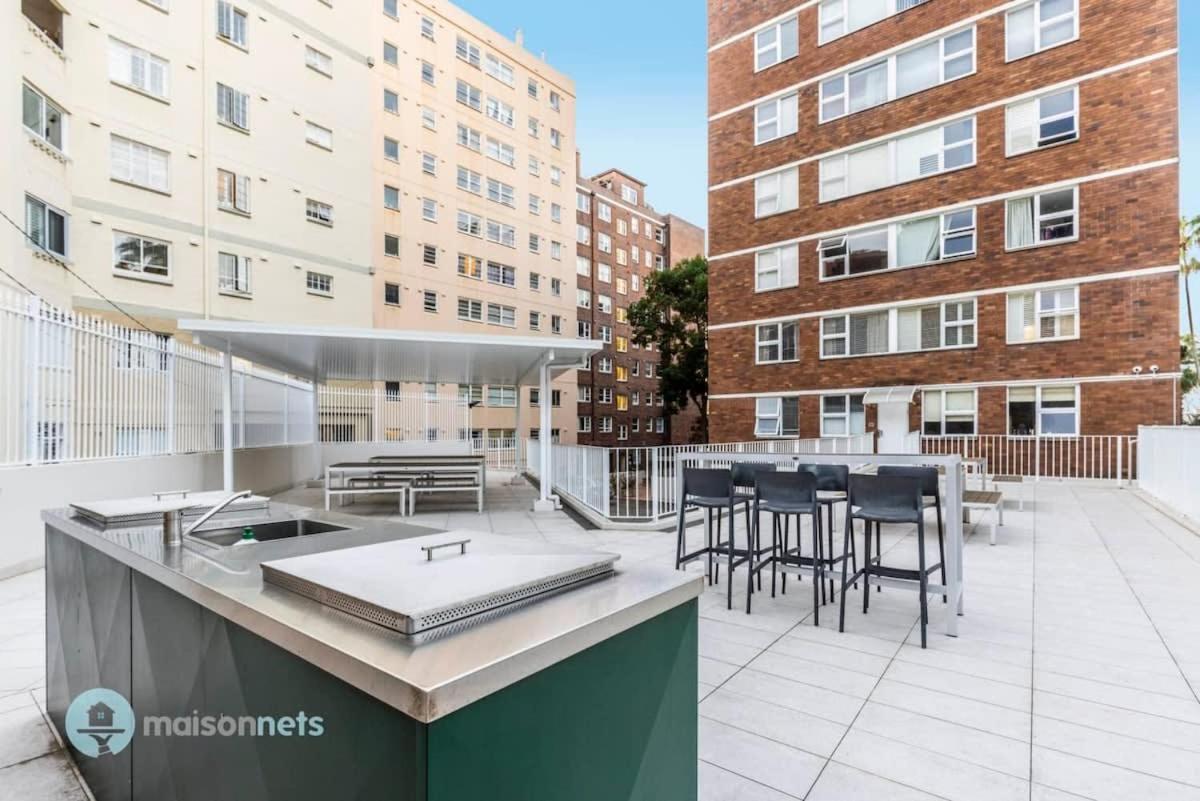Studio Apt With Parking Balcony & Water Views Sydney Zewnętrze zdjęcie