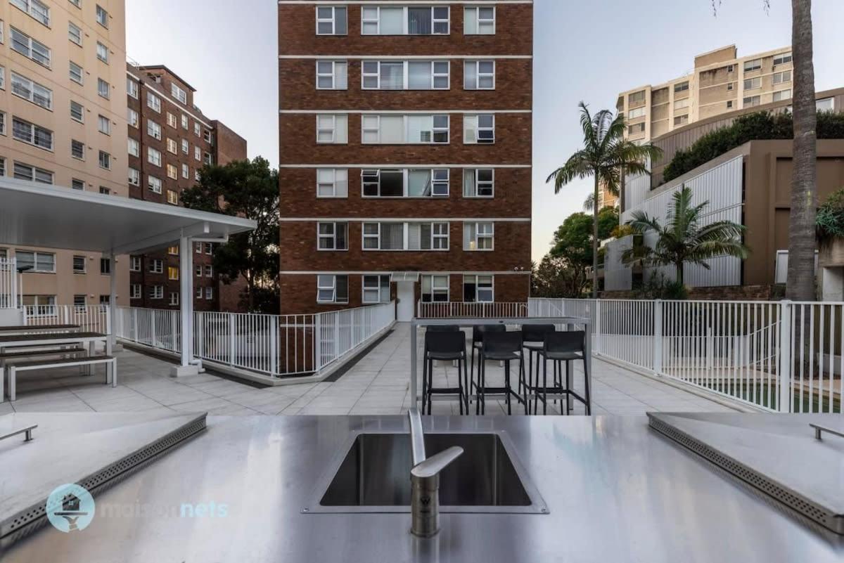 Studio Apt With Parking Balcony & Water Views Sydney Zewnętrze zdjęcie