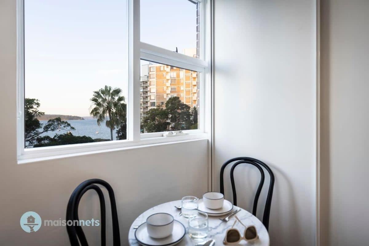 Studio Apt With Parking Balcony & Water Views Sydney Zewnętrze zdjęcie